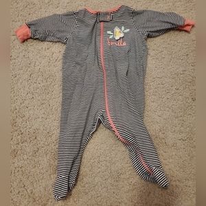 Gerber striped sleeper 0-3m